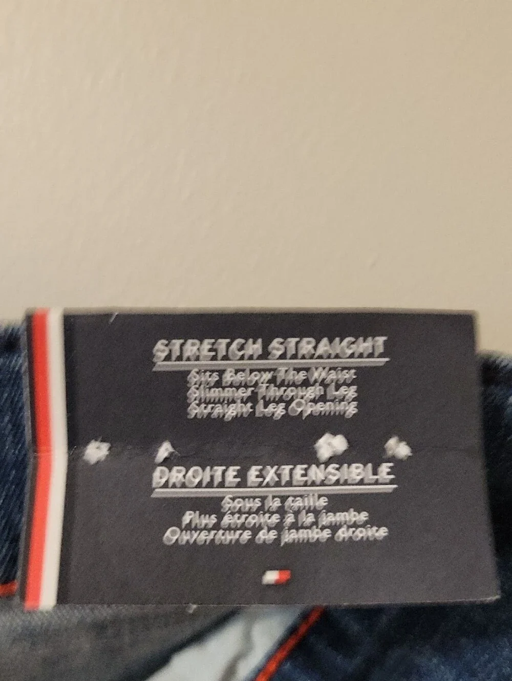 Tommy Hilfiger Slim Straight Blue Jeans